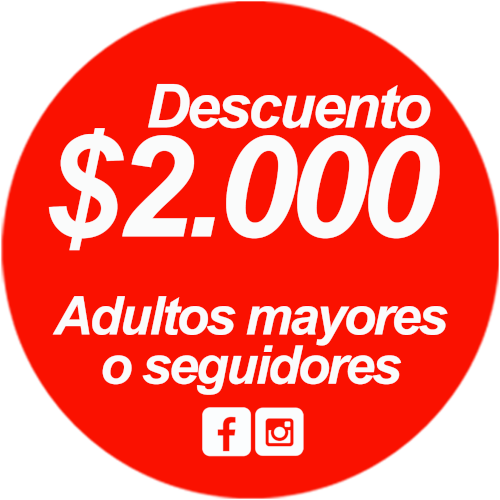 descuento $2000